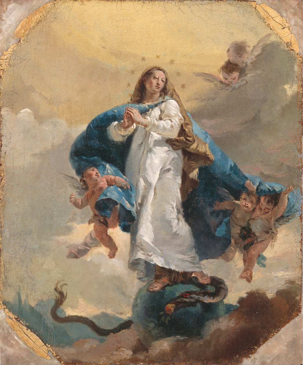 Neposkvrněné početí od Giovanni Battista Tiepolo