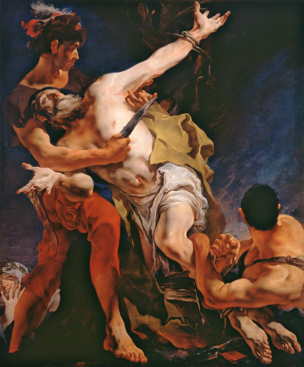 Umučení svatého Bartoloměje, 1722 od Giovanni Battista Tiepolo