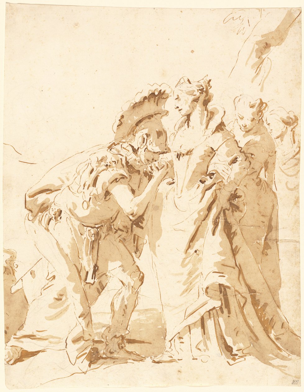 Setkání Antonia a Kleopatry od Giovanni Battista Tiepolo