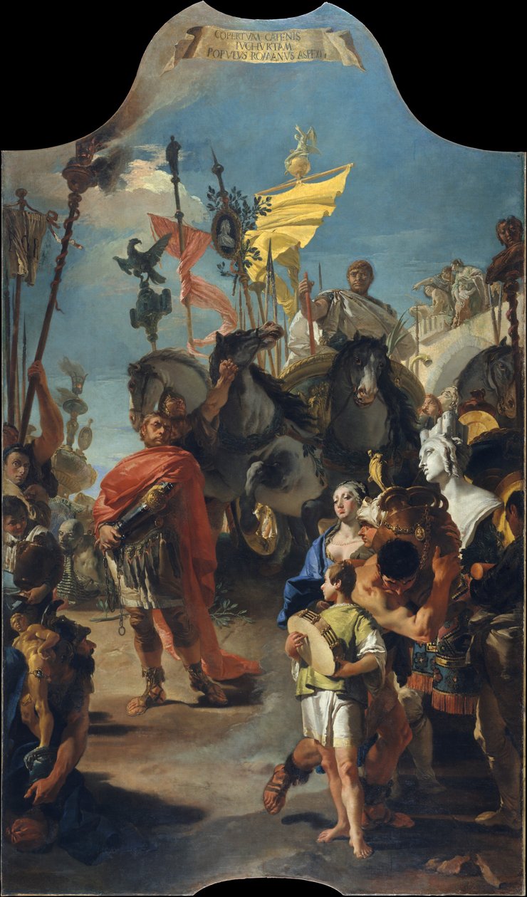 Mariův triumf od Giovanni Battista Tiepolo