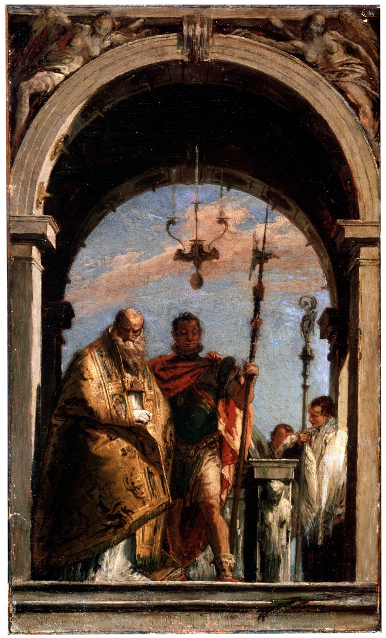 Dva svatí, 1740-1745. od Giovanni Battista Tiepolo