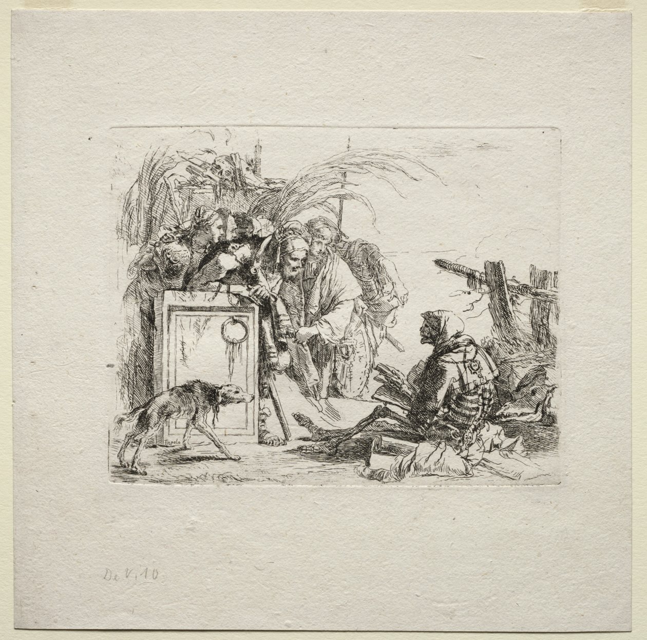 Různé rozmary: Smrtící publikum od Giovanni Battista Tiepolo