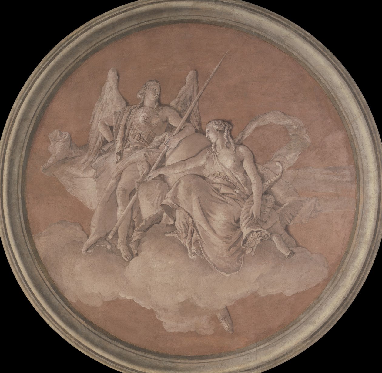 Ctnost a hojnost, 1760. od Giovanni Battista Tiepolo