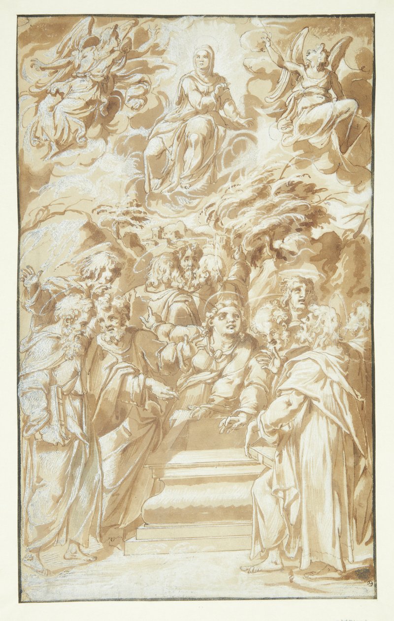 Mariino nanebevstoupení od Giovanni Battista Venanzi