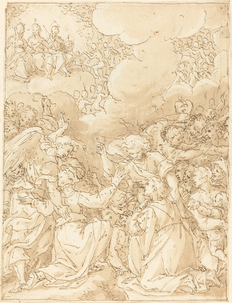 Poslední soud od Giovanni Battista della Rovere