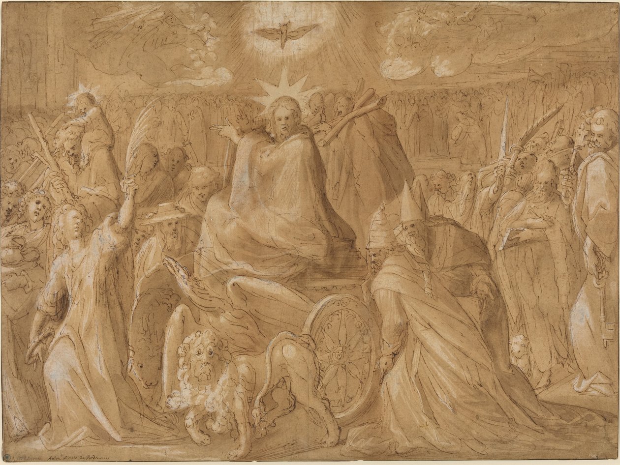 Triumf Krista od Giovanni Battista della Rovere