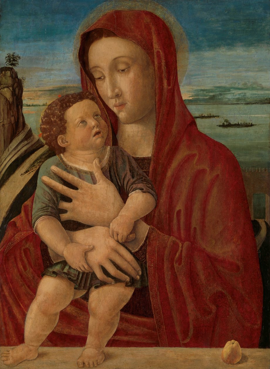 Madonna a dítě od Giovanni Bellini (circle of)
