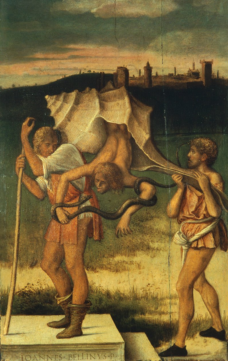 Allegoria Haitalliset juorut (tai panettelu) od Giovanni Bellini