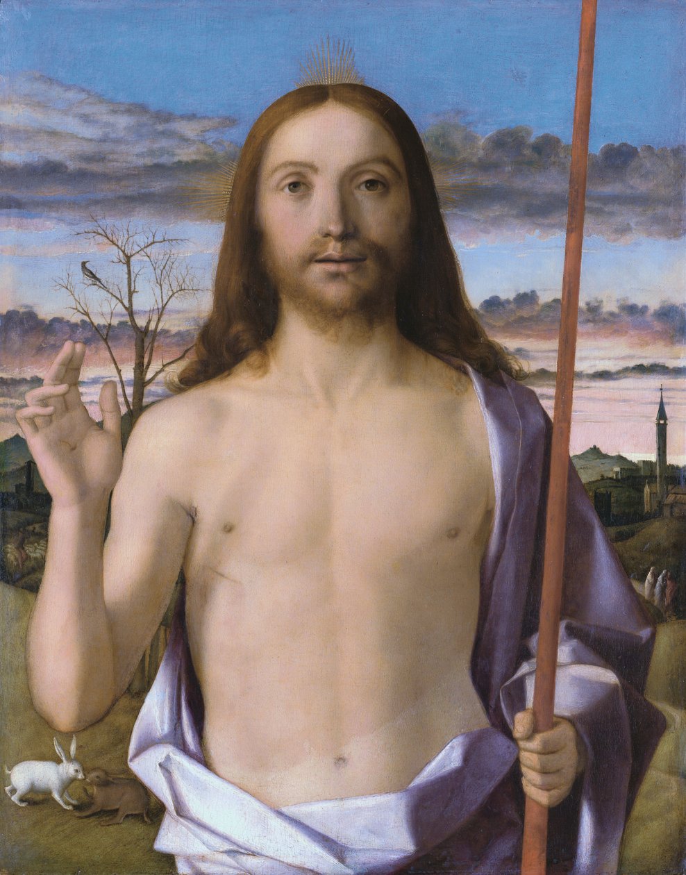 Kristovo požehnání od Giovanni Bellini