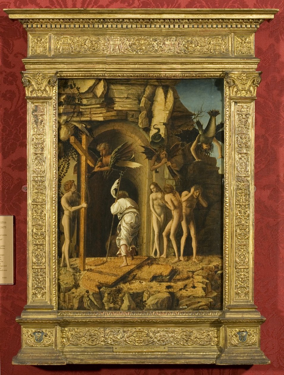 Kristův sestup do limba (olej na pergamenu na panelu) od Giovanni Bellini