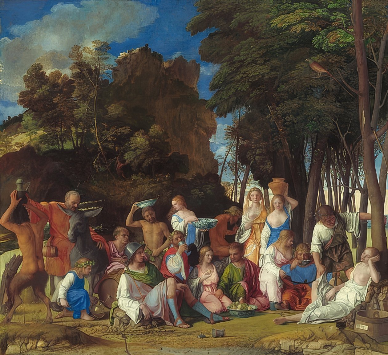 Festival bohů. 1514/29 od Giovanni Bellini