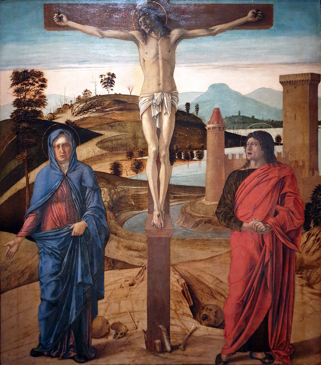 Francouzsky: Le Calvaire Calvary od Giovanni Bellini