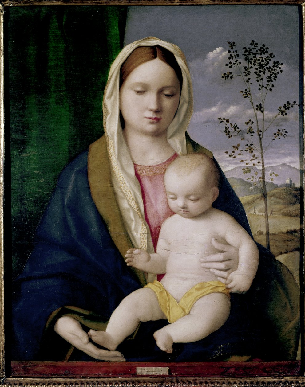 Madonna a dítě od Giovanni Bellini