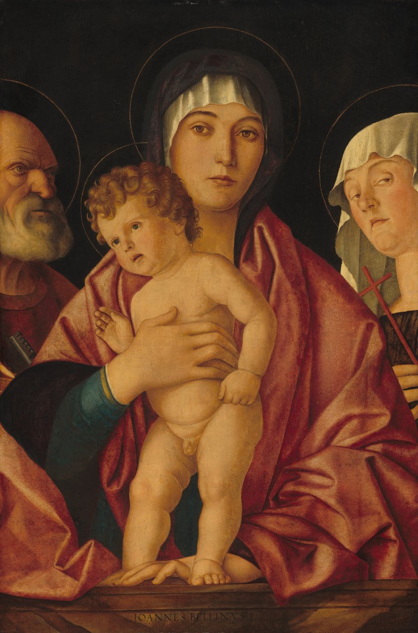 Madona a dítě se svatými, c. 14901500. od Giovanni Bellini