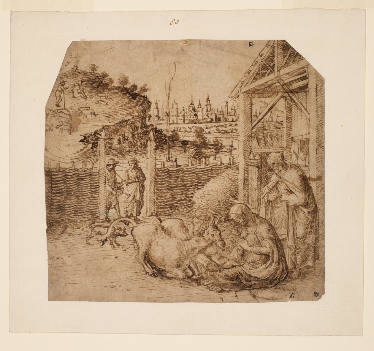 Narození Páně, 1480 circa od Giovanni Bellini
