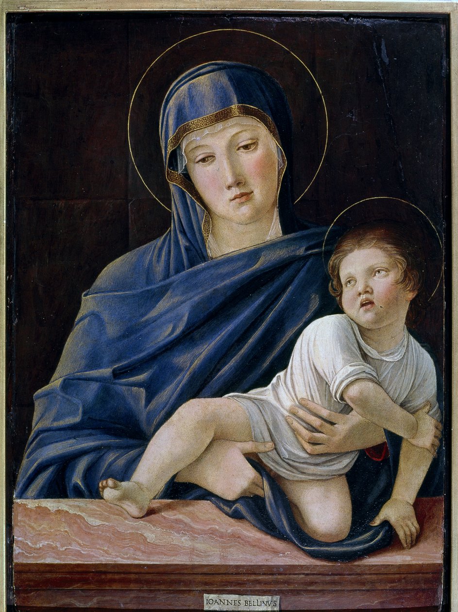 Naše Paní Lochis. Madonna a dítě od Giovanni Bellini
