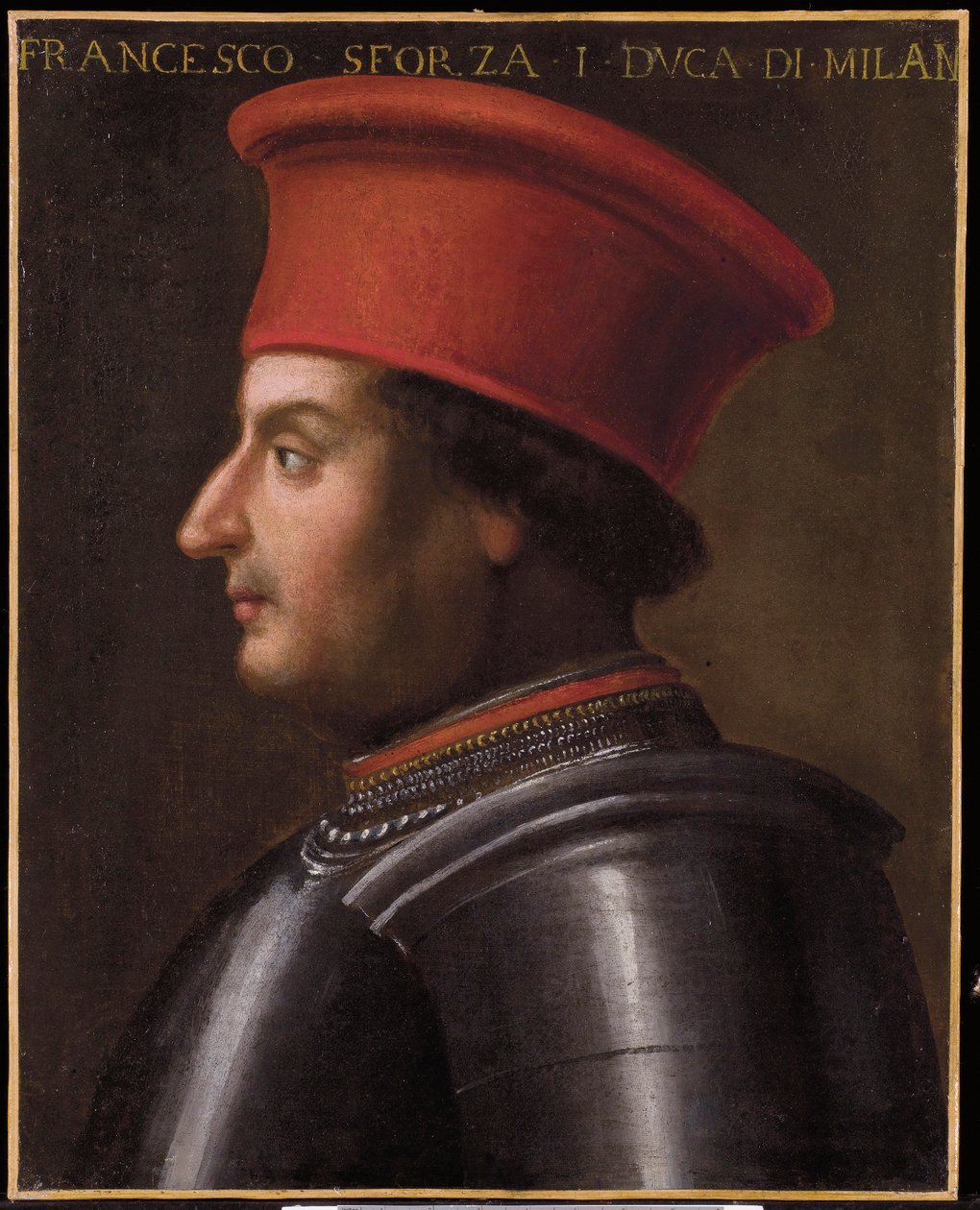Portrét Francesca Sforzy od Giovanni Bellini