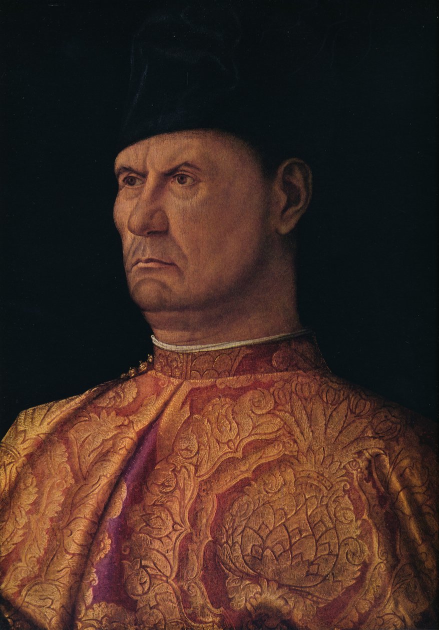 Portrét Condottiere, 1475-1480 od Giovanni Bellini