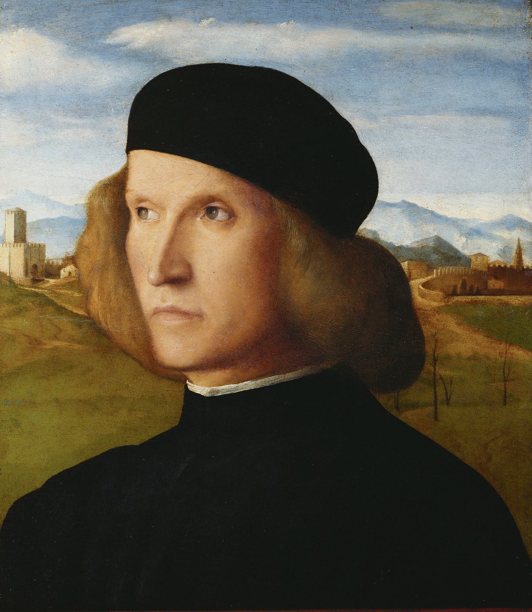 Portrét mladého muže od Giovanni Bellini