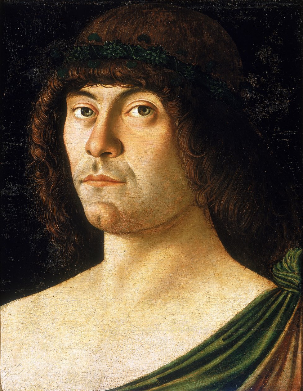Portrét neznámého muže od Giovanni Bellini