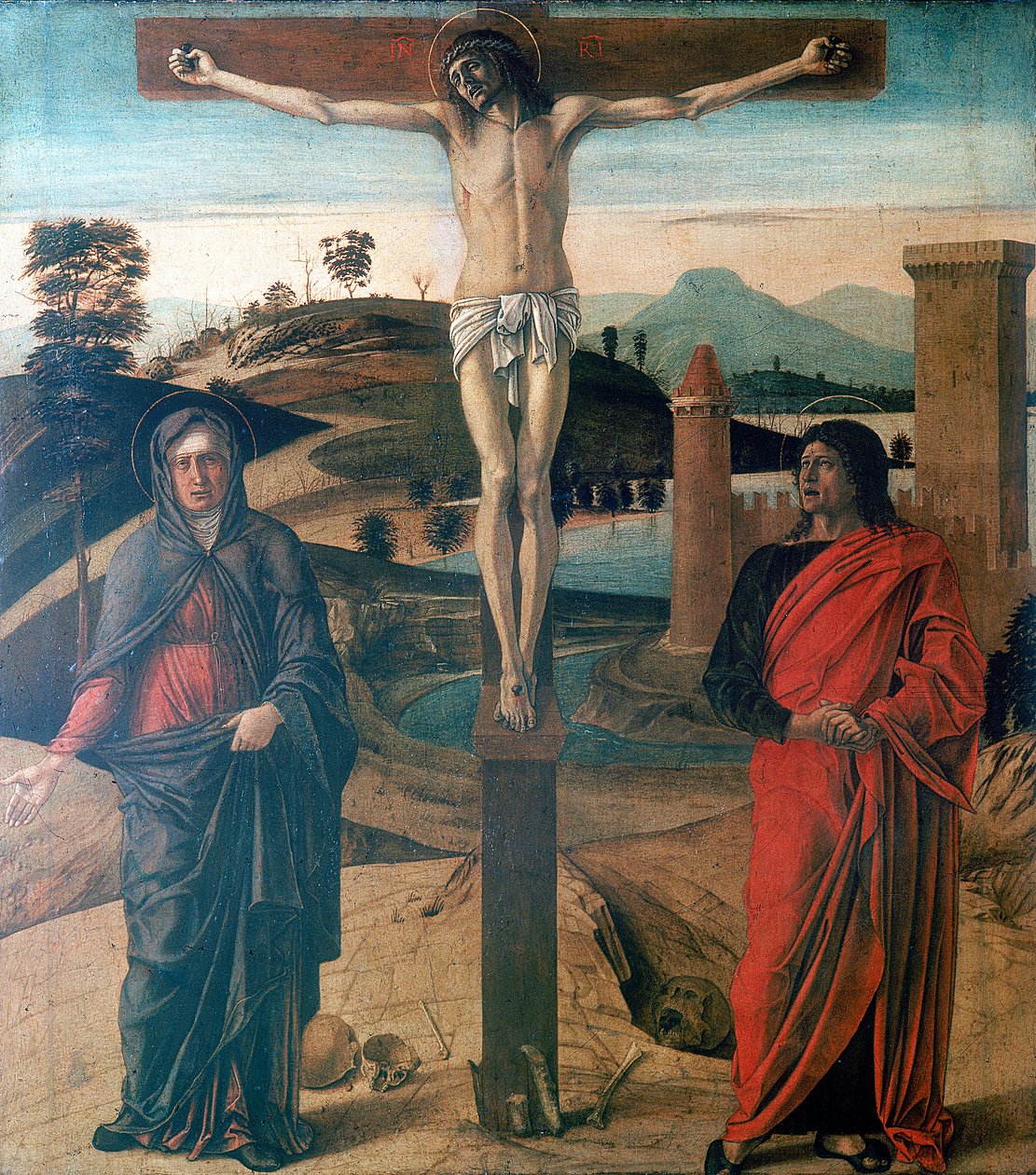 Ukřižování, 1465 od Giovanni Bellini