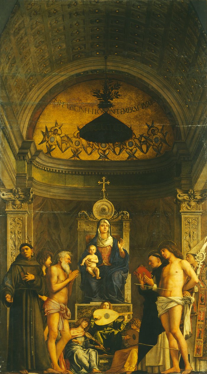 Oltář San Giobbe od Giovanni Bellini