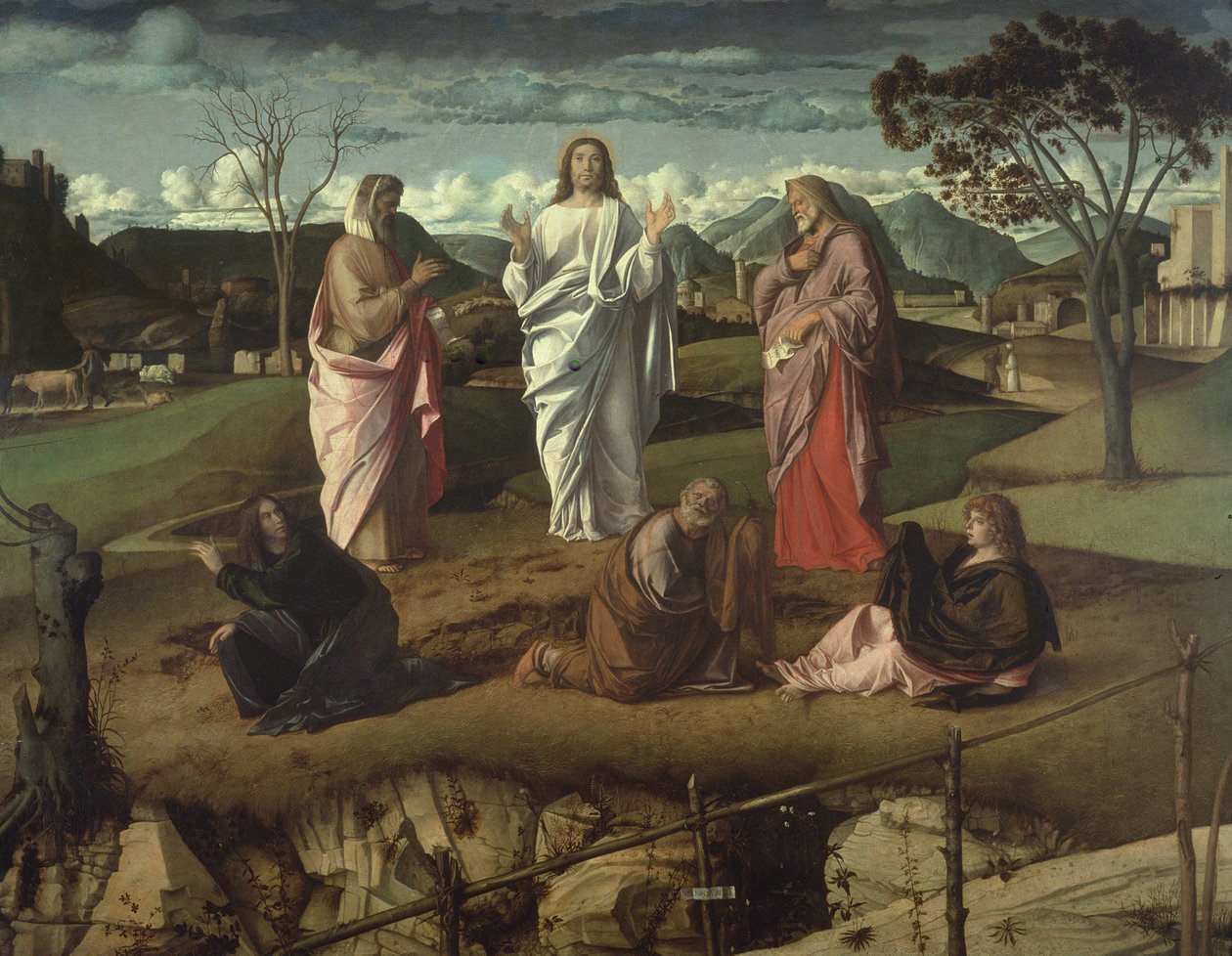 Proměnění, 1485 od Giovanni Bellini