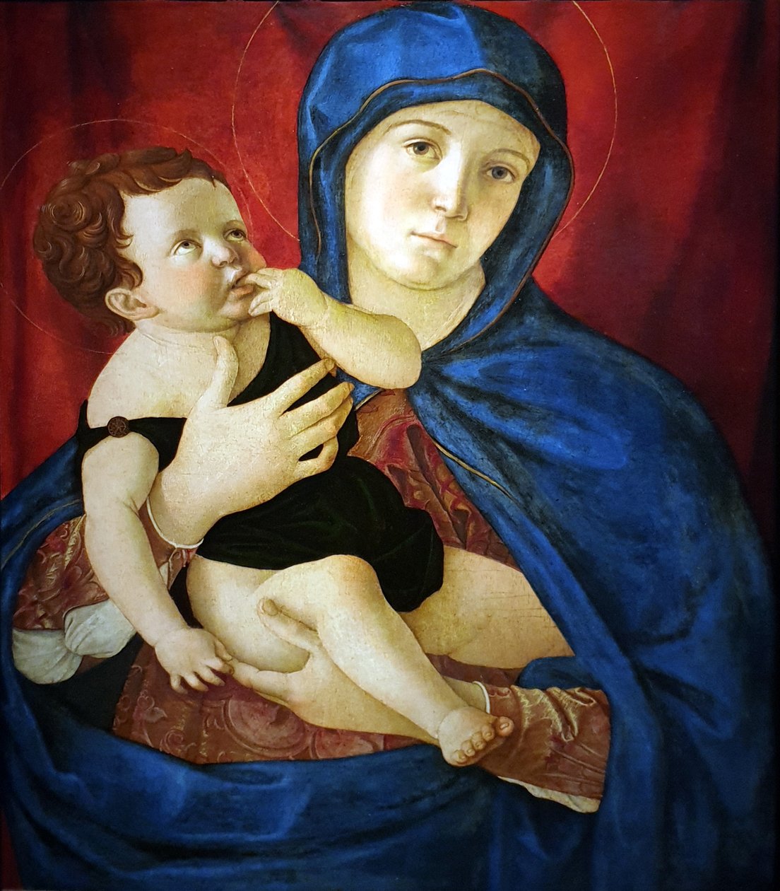Panna s dítětem od Giovanni Bellini
