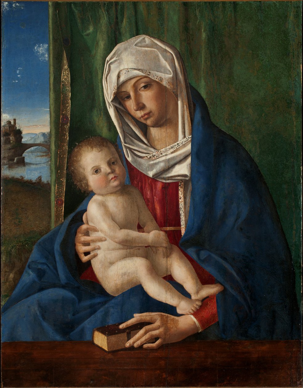 Panna a dítě od Giovanni Bellini
