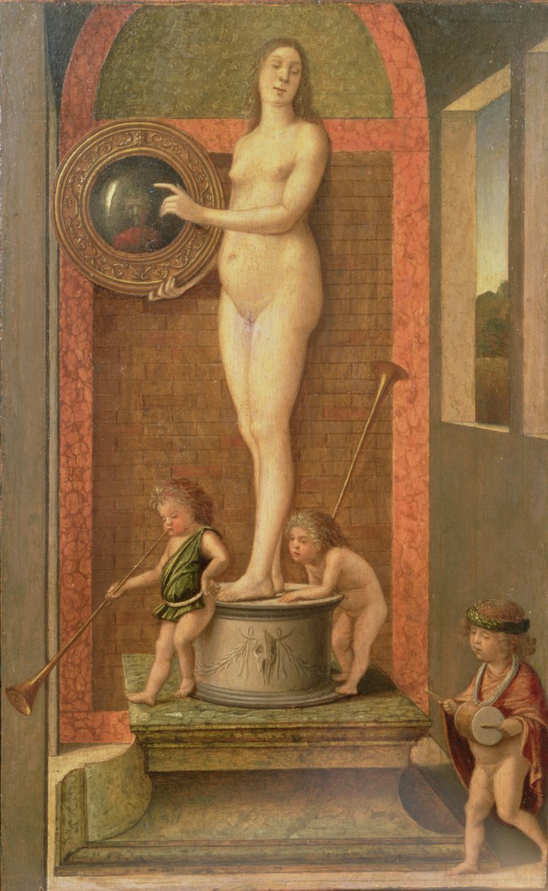 Marnost (olej na panelu) od Giovanni Bellini