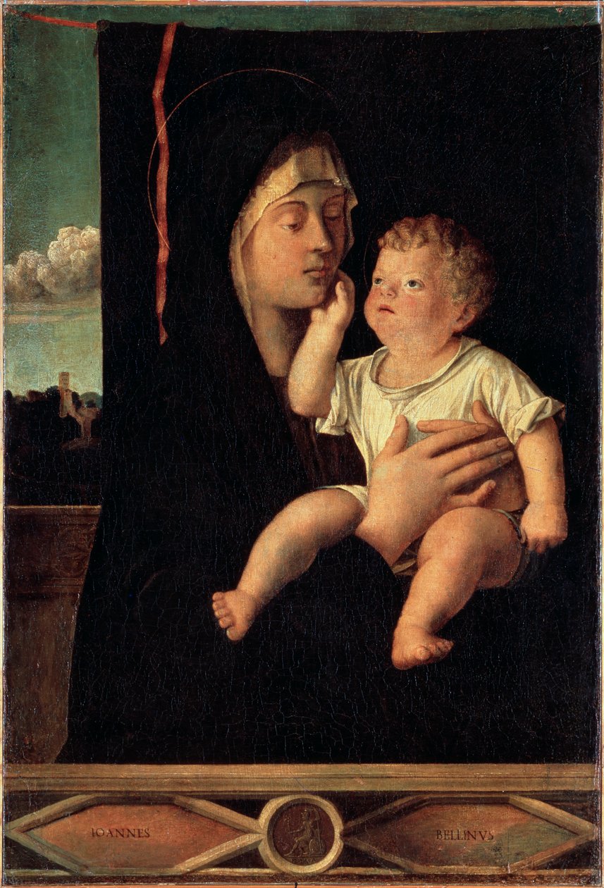 Panna a dítě, 15. nebo začátek 16. století od Giovanni Bellini
