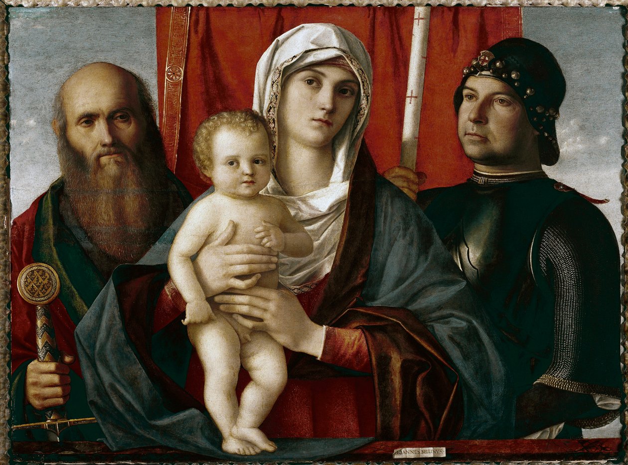 Panna s dítětem mezi sv. Pavlem a sv. Jiřím Obraz od Giovanniho Belliniho dit il Giambellino od Giovanni Bellini