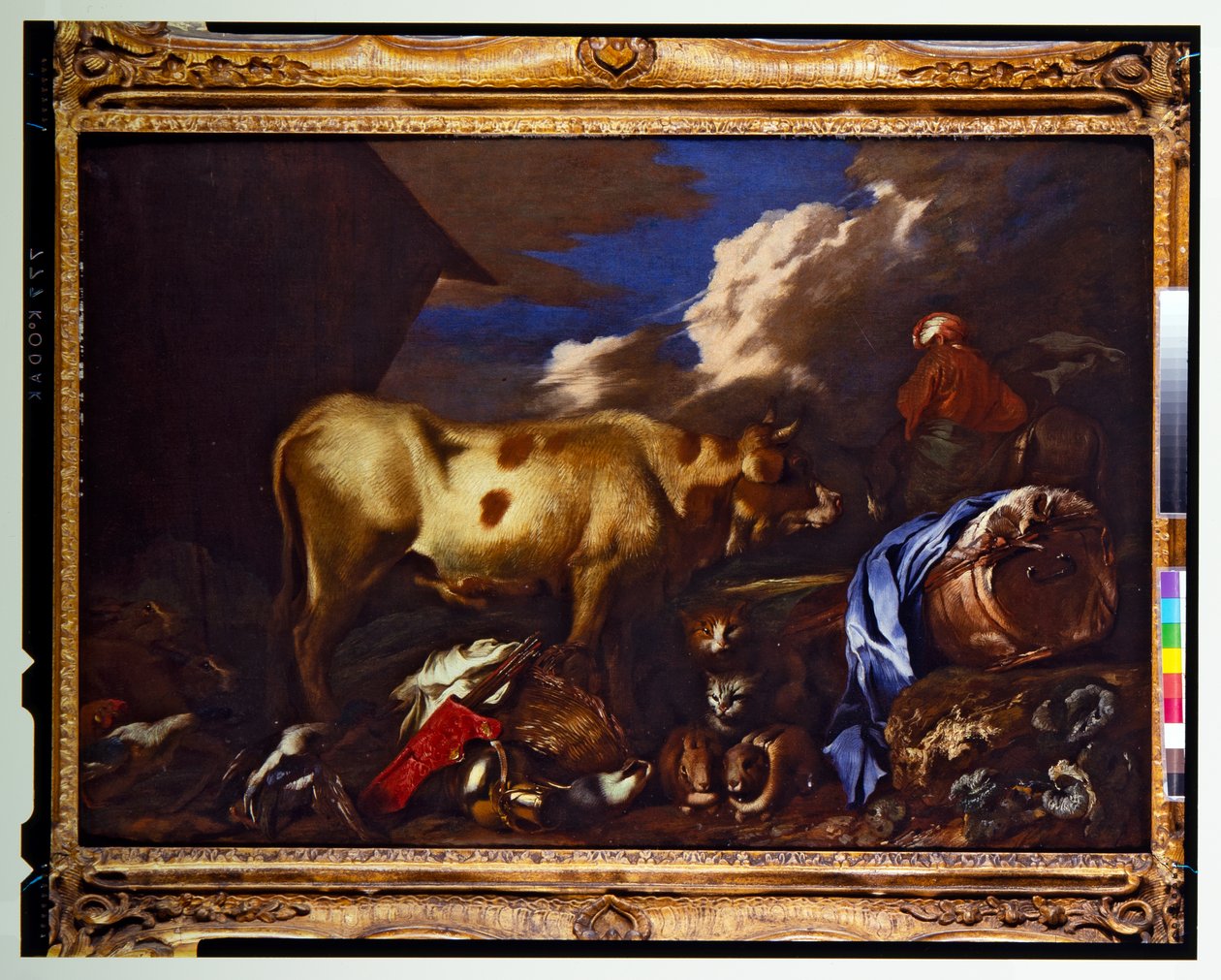 Noemova archa se zvířaty od Giovanni Benedetto (1609 64) Castiglione