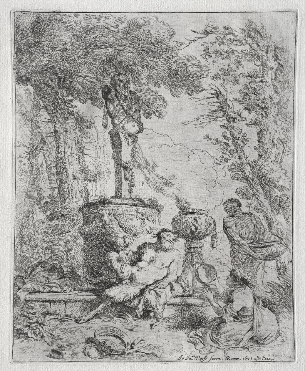 Fete of Pan od Giovanni Benedetto Castiglione