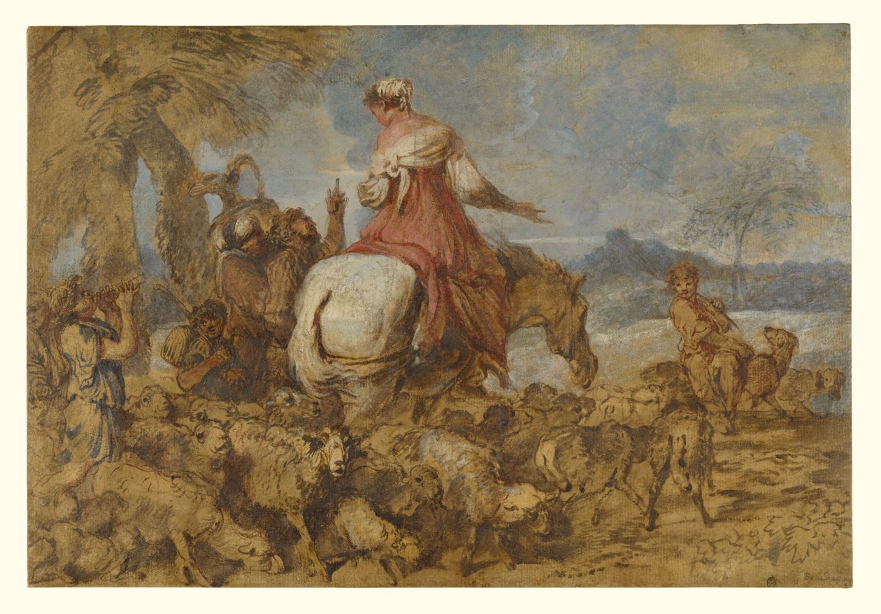 Pastorale Reise od Giovanni Benedetto Castiglione