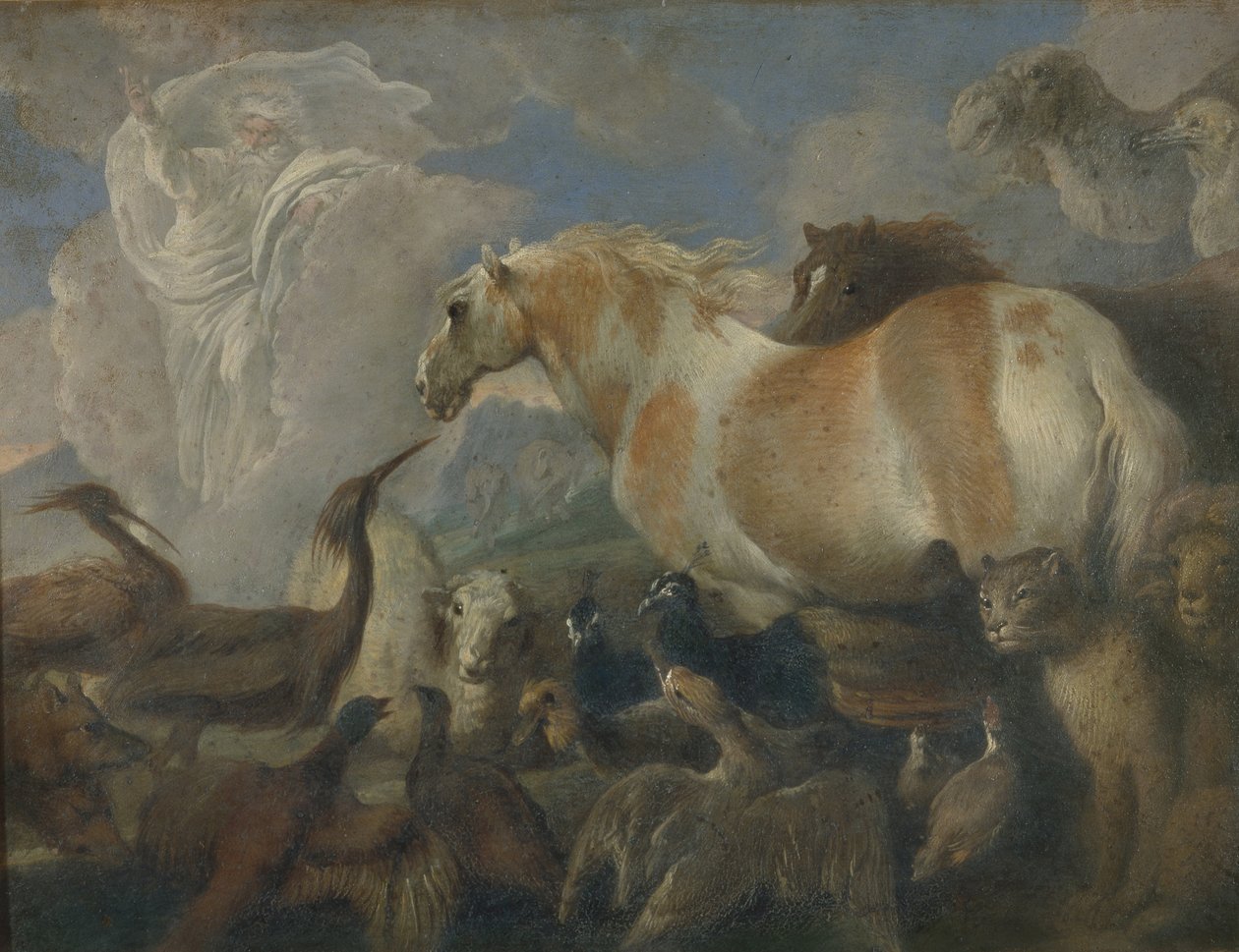 Stvoření, polovina 17. století. od Giovanni Benedetto Castiglione