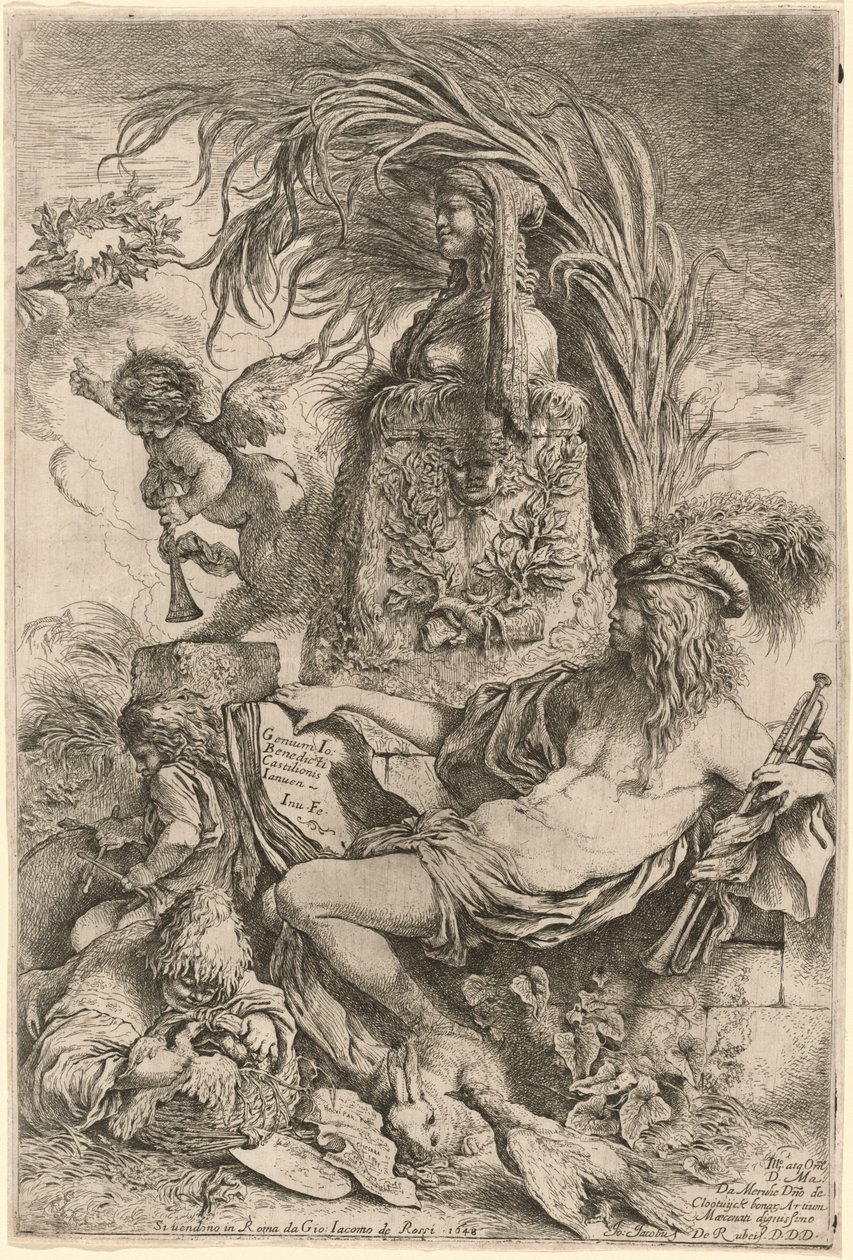 Génius Castiglione od Giovanni Benedetto Castiglione