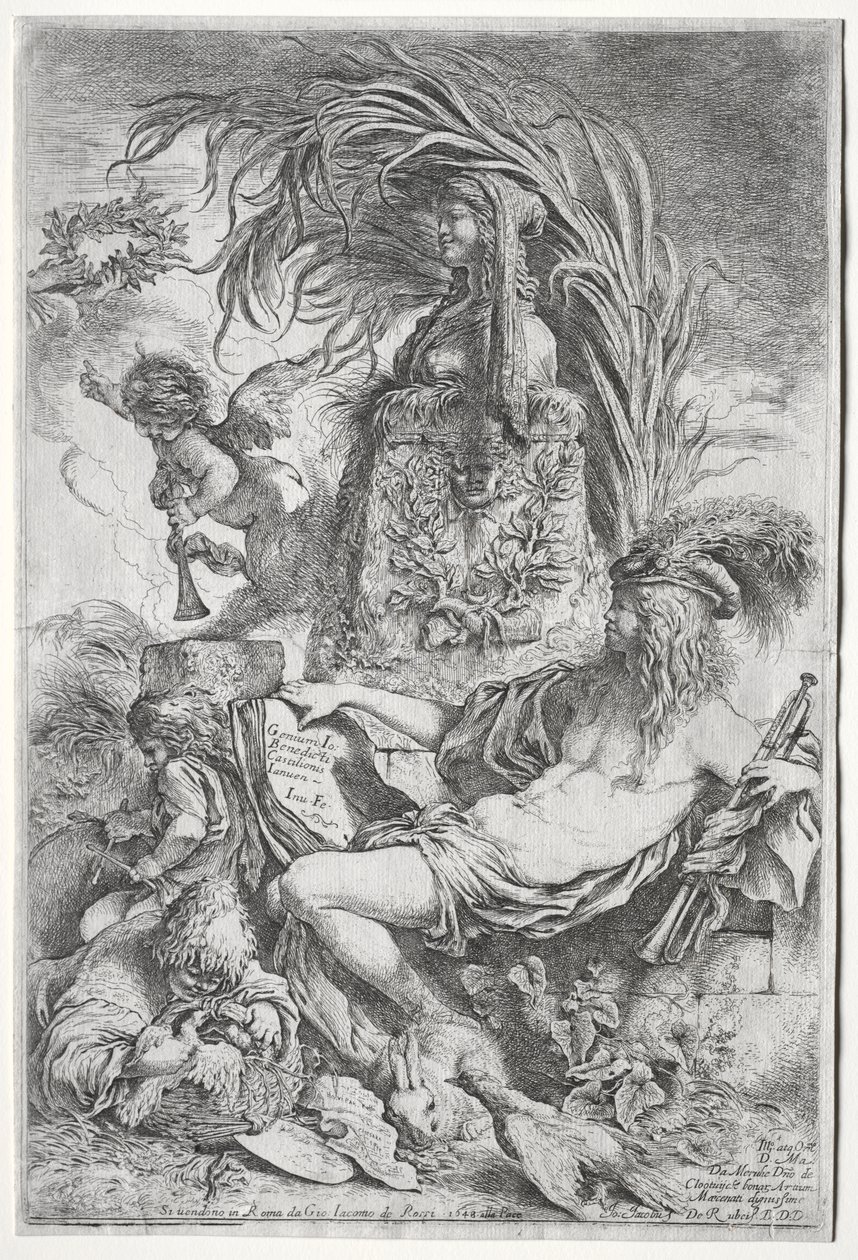 Génius Castiglione od Giovanni Benedetto Castiglione