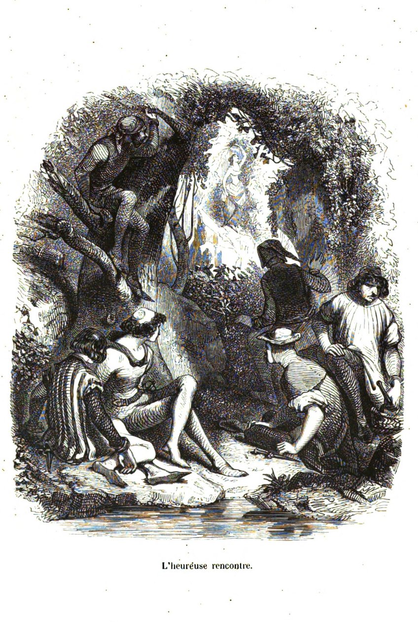 Dekameron - Den 5, povídka 6 - Šťastné setkání od Giovanni Boccaccio