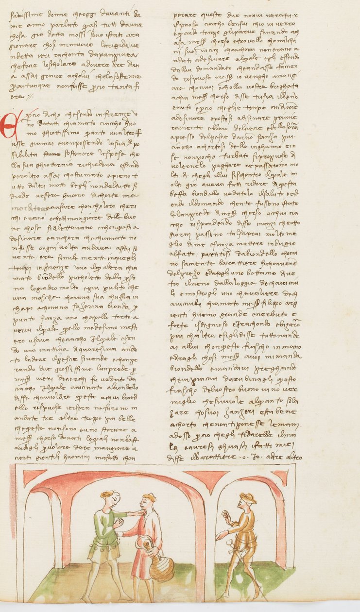 Dekameron, Blondel a Cochonneau - Ciaccova pomsta , Devátý den, povídka 8. od Giovanni Boccaccio