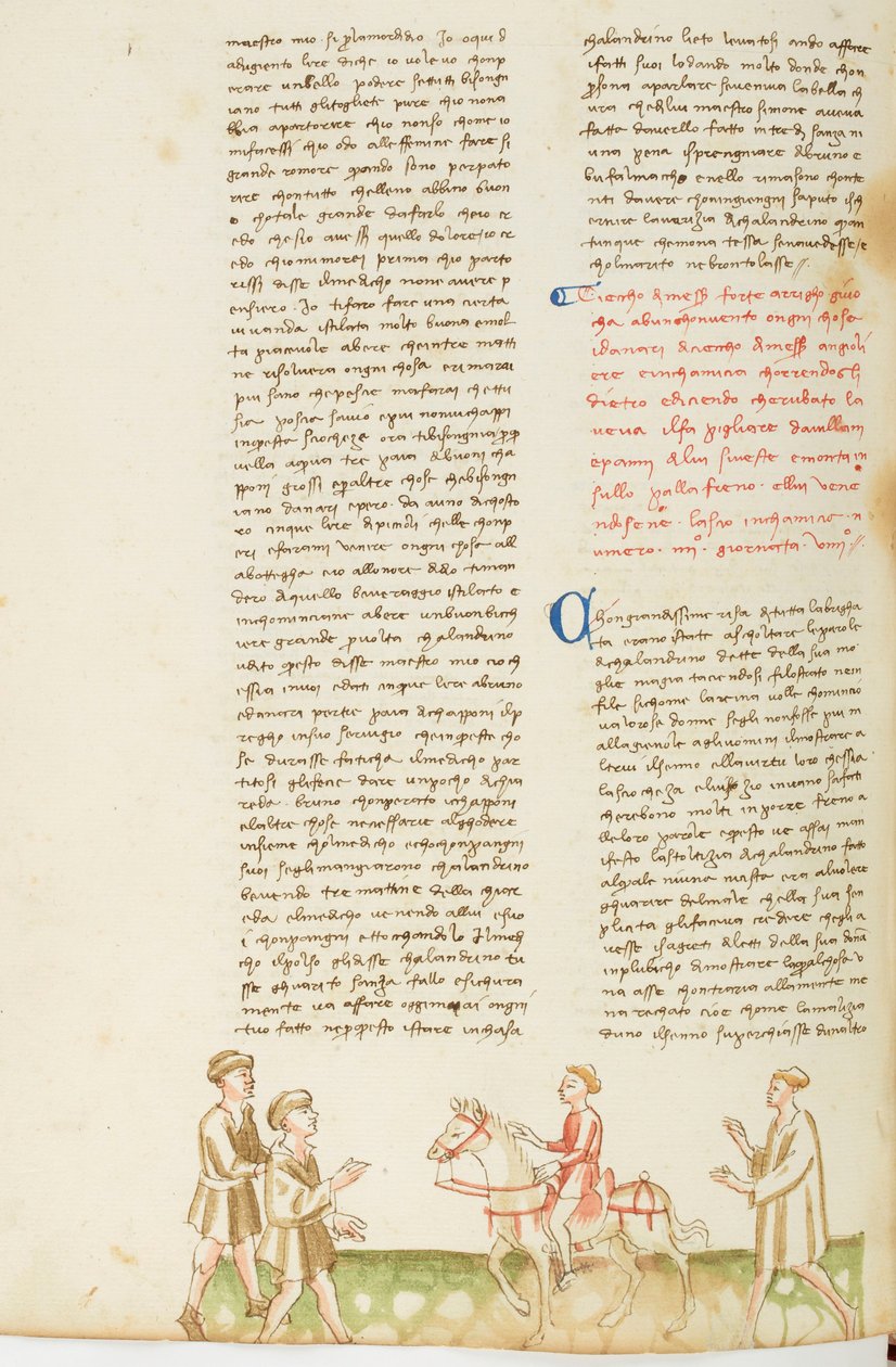 Dekameron, Cecco Angiolieri vydávaný za zloděje , Devátý den, povídka 4. od Giovanni Boccaccio
