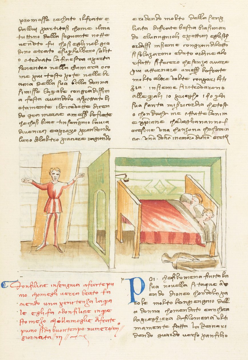 Dekameron, Klíč k ráji - Puccio di Rinieri zneužil Felice, Třetí den, povídka 4. od Giovanni Boccaccio