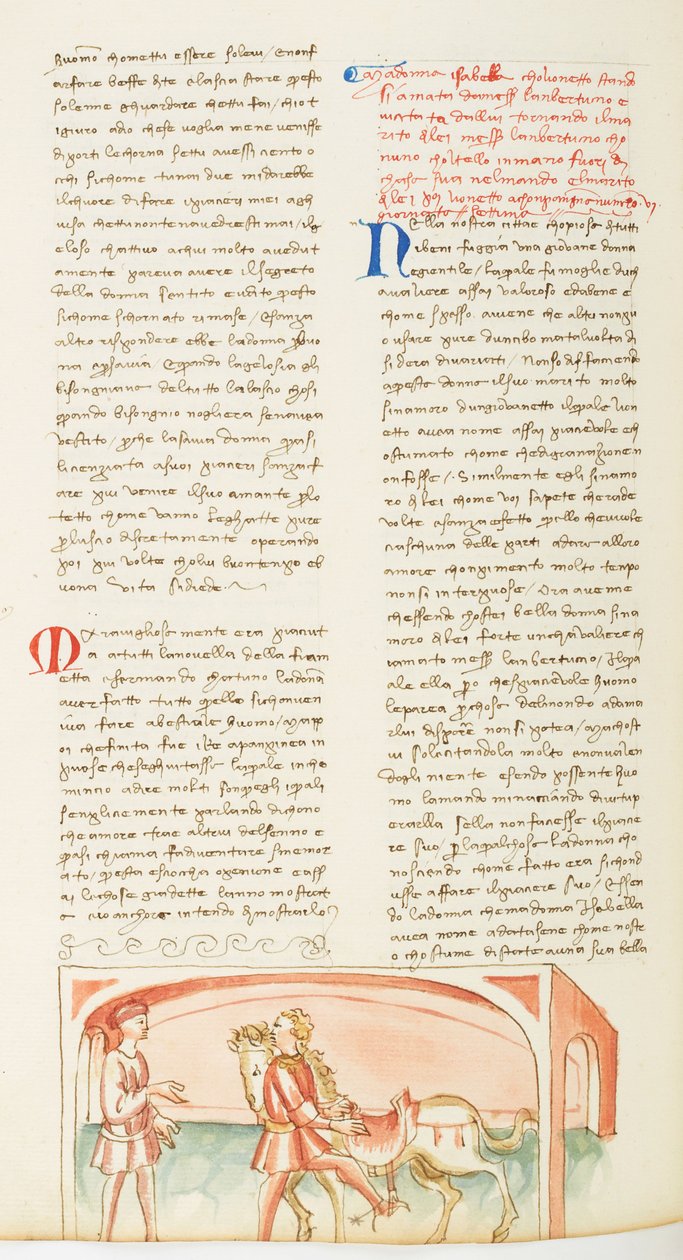 Dekameron, La folle journée ; Lambertuccio a Isabelin manžel , Septième journée, povídka 6. od Giovanni Boccaccio