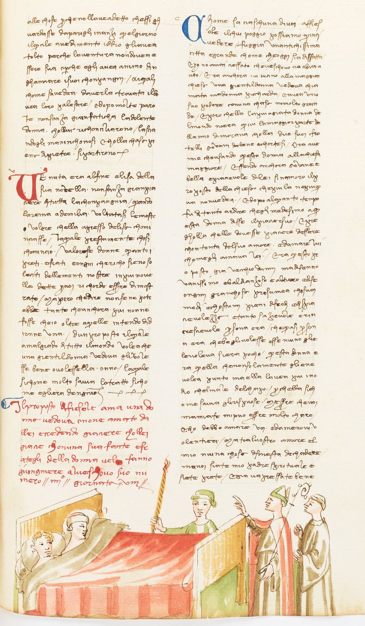 Décaméron, La nuit tous les chats sont gris; Prévôt de Fiesole tancé par son évêque, Huitième journée, nouvelle 4. od Giovanni Boccaccio