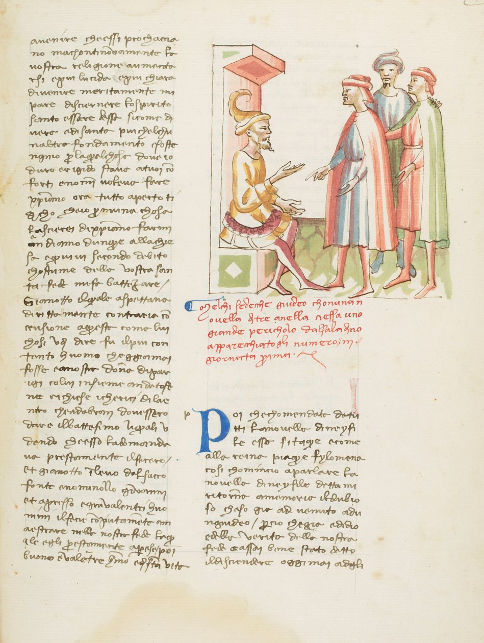 Dekameron, Podobenství o třech prstenech - Saladin a Melchisedech Alexandrijský, První den, povídka 3. od Giovanni Boccaccio