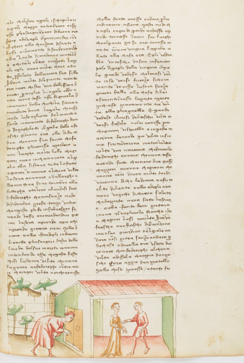 Dekameron, Přízrak - Tessa dalla Cuculia zneužívá svého manžela , Sedmý den, povídka 1. od Giovanni Boccaccio