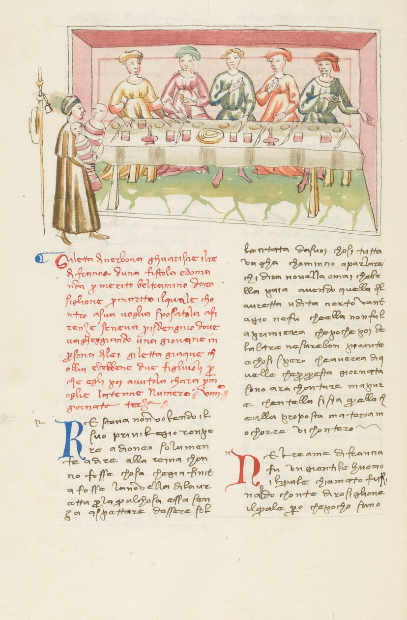 Dekameron, Nalezený manžel - Gilette de Narbonne před svým manželem , Třetí den, povídka 9. od Giovanni Boccaccio