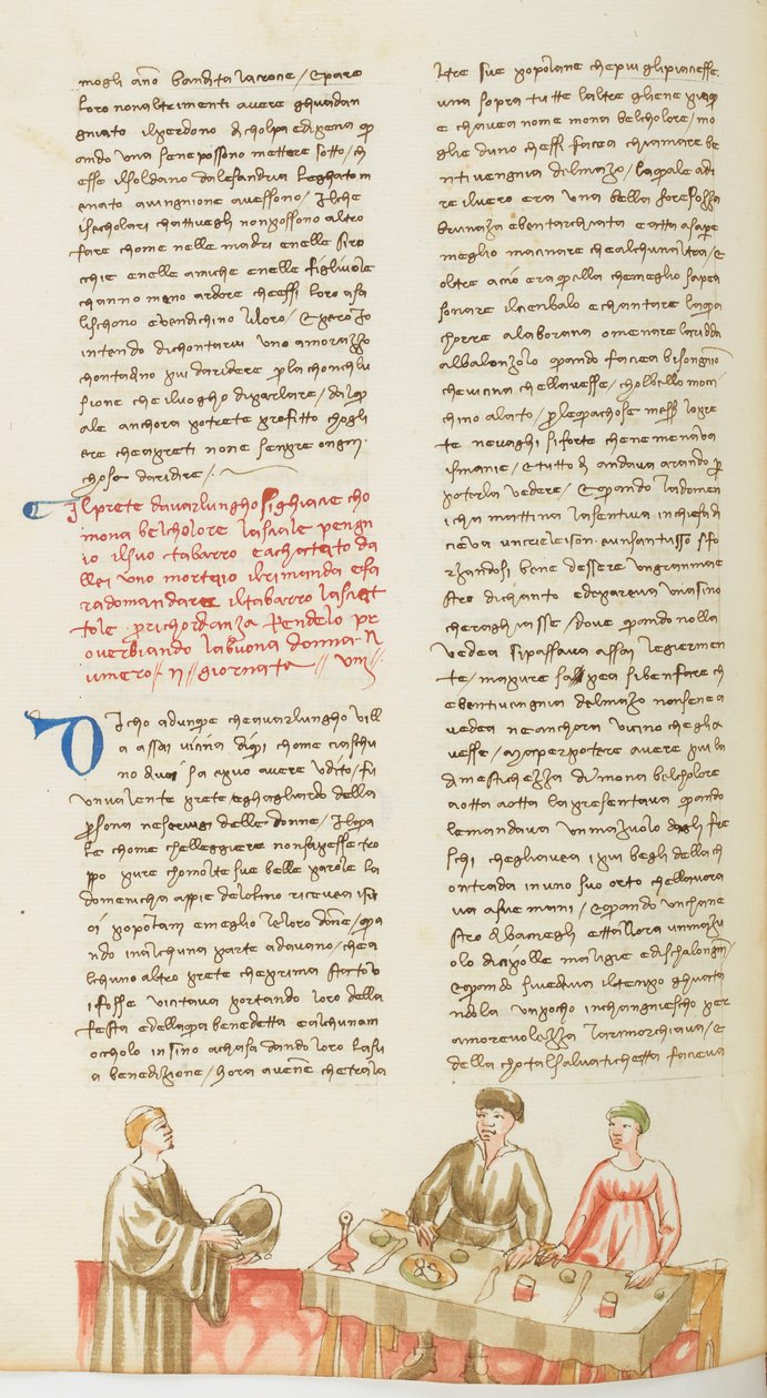 Dekameron, Belcolorův moždíř - Belcolor získává svůj moždíř, Osmý den, povídka 2. od Giovanni Boccaccio