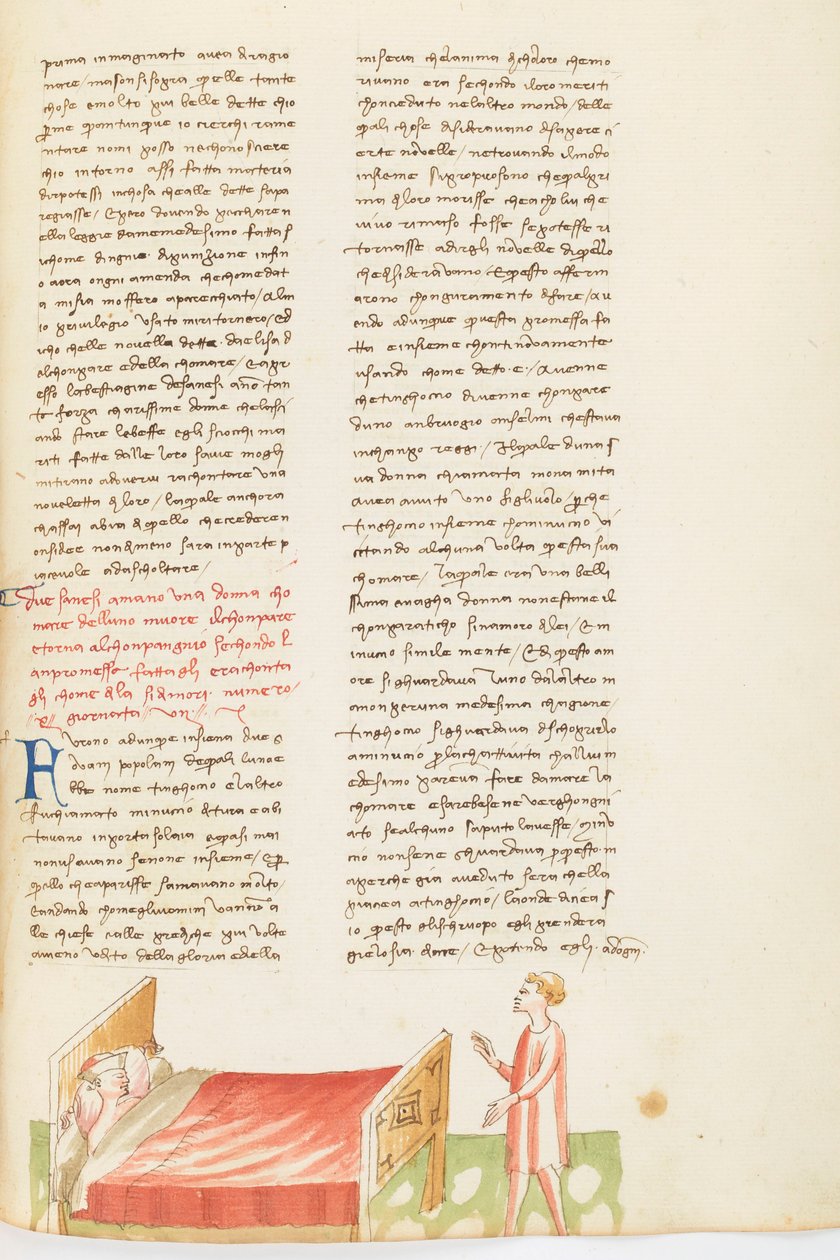 Dekameron, Veselé paničky - Vidění Meuccia di Tura , Sedmý den, povídka 10. od Giovanni Boccaccio