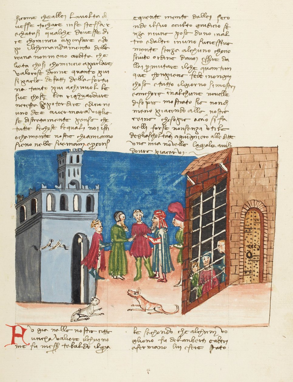 Dekameron, Šaty nedělají člověka. Lamberto a jeho bratři ve vězení Druhý den, povídka 3. od Giovanni Boccaccio